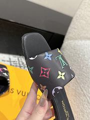 Kitlife Louis Vuitton x TM Slides Black Multicolor - 5
