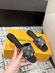 Kitlife Louis Vuitton x TM Slides Black Multicolor - 2