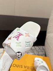 Kitlife Louis Vuitton x TM Slides White Multicolor - 6
