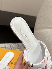 Kitlife Louis Vuitton x TM Slides White Multicolor - 5