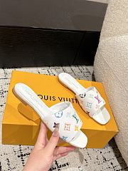 Kitlife Louis Vuitton x TM Slides White Multicolor - 3