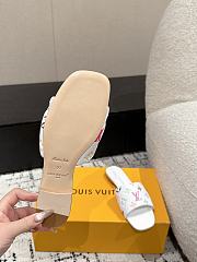 Kitlife Louis Vuitton x TM Slides White Multicolor - 2