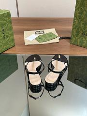 Kitlife Gucci Signoria Thong Sandals Black - 4