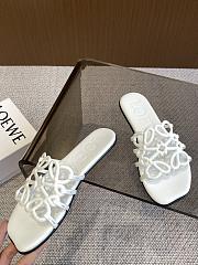 Kitlife Loewe 25SS Slippers White - 2