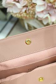 Kitlife Dior Signature Bucket Bag Pink Denim 24x21x14cm - 5