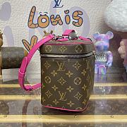 Kitlife Louis Vuitton Nice BB Toiletry Pouch Monogram Canvas Pink M42265 24x18x14.5cm - 6