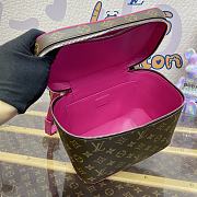 Kitlife Louis Vuitton Nice BB Toiletry Pouch Monogram Canvas Pink M42265 24x18x14.5cm - 5