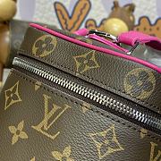 Kitlife Louis Vuitton Nice BB Toiletry Pouch Monogram Canvas Pink M42265 24x18x14.5cm - 3