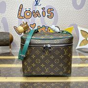 Kitlife Louis Vuitton Nice BB Toiletry Pouch Monogram Canvas Green M12677 24x18x14.5cm - 1