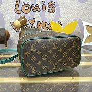 Kitlife Louis Vuitton Nice BB Toiletry Pouch Monogram Canvas Green M12677 24x18x14.5cm - 4