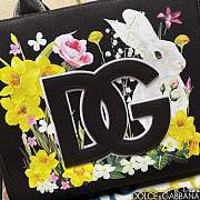 Kitlife Dolce & Gabbana Tote Bag Canvas Black 30x14x26cm - 5