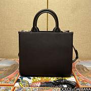Kitlife Dolce & Gabbana Tote Bag Canvas Black 30x14x26cm - 4