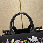 Kitlife Dolce & Gabbana Tote Bag Canvas Black 30x14x26cm - 3