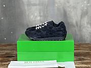 Kitlife Bottega Veneta Orbit Suede, Mesh and Leather Sneakers Black - 1