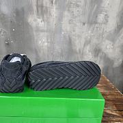 Kitlife Bottega Veneta Orbit Suede, Mesh and Leather Sneakers Black - 6