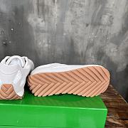 Kitlife Bottega Veneta Orbit Suede, Mesh and Leather Sneakers Grey & White  - 5