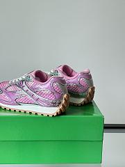 Kitlife Bottega Veneta Orbit Sneakers Pink - 3
