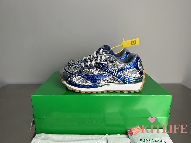 Kitlife Bottega Veneta Orbit Sneakers Dark Blue - 1