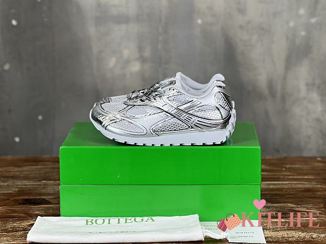 Kitlife Bottega Veneta Orbit Sneakers Silver - 1