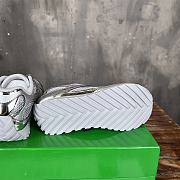 Kitlife Bottega Veneta Orbit Sneakers Silver - 2