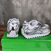 Kitlife Bottega Veneta Orbit Sneakers Silver - 6