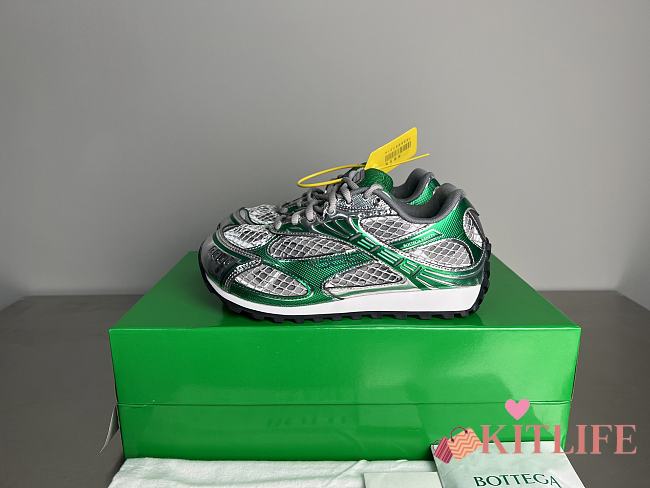 Kitlife Bottega Veneta Orbit Sneakers Green - 1