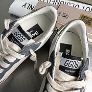 Kitlife Golden Goose Deluxe Brand Sneakers Blue & White - 4