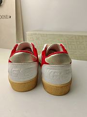 Kitlife Golden Goose Ballstar Sneakers White, Red & Blue Star - 4