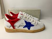 Kitlife Golden Goose Ballstar Sneakers White, Red & Blue Star - 2