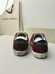 Kitlife Golden Goose Histar Sneakers Red & White Star - 3