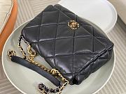Kitlife Chanel 19 Maxi Flap Bag Black AS1162 36x11x25cm - 4