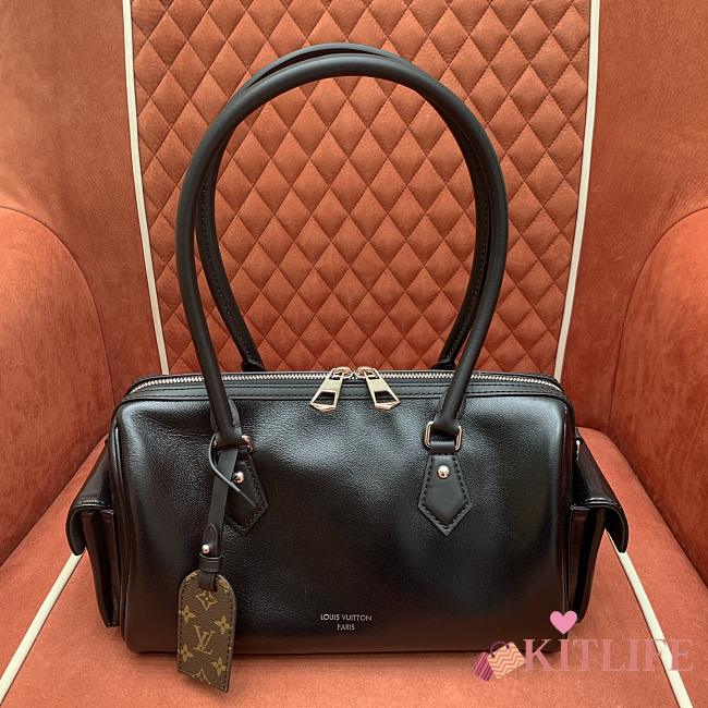 Kitlife Louis Vuitton Speedy Cargo Vibe Bag Black M12934 28x17x12cm - 1
