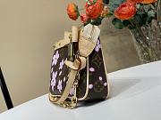 Kitlife Louis Vuitton x TM Pochette Accessoires Bag Cherry Blossom Monogram Canvas Brown M13666 22x13x4cm - 3