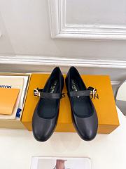 Kitlife Louis Vuitton  X TM Romy Ballet Shoes Black - 1
