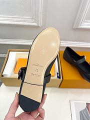 Kitlife Louis Vuitton  X TM Romy Ballet Shoes Black - 3