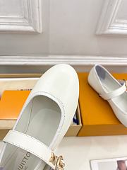 Kitlife Louis Vuitton X TM Romy Ballet Shoes White - 6