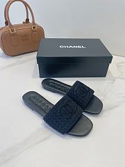 Kitlife Chanel CC Logo Mules Black - 1