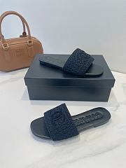 Kitlife Chanel CC Logo Mules Black - 4