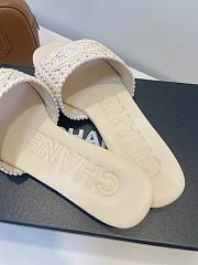 Kitlife Chanel CC Logo Mules Beige - 6