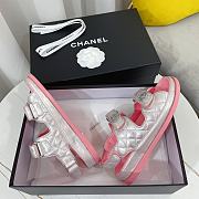 Kitlife Chanel Sandals Silver & Black - 4