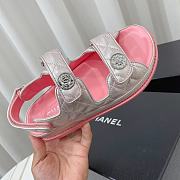 Kitlife Chanel Sandals Silver & Black - 3