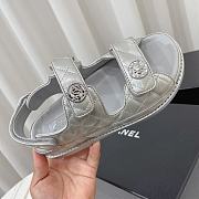 Kitlife Chanel Sandals Silver  - 5