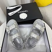 Kitlife Chanel Sandals Silver  - 4