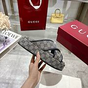Kitlife Gucci 2025 GG Thick-soled Platform Mule Beige & Dark Blue - 5