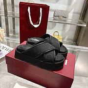 Kitlife Gucci 2025 GG Thick-soled Platform Mule Black - 1