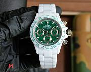 Kitlife Rolex Daytona Watch Green 43mm - 1