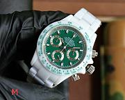 Kitlife Rolex Daytona Watch Green 43mm - 2