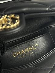 Kitlife Chanel 25C Braided Knotted Bag Black 18x5x13cm - 3