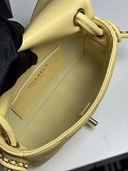 Kitlife Chanel 25C Braided Knotted Bag Yellow 18x5x13cm - 4