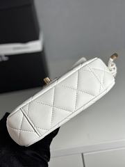 Kitlife Chanel 25C Braided Knotted Bag White 18x5x13cm - 6